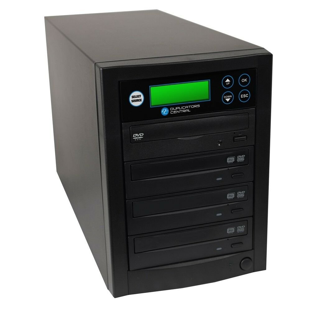 1 to 3 Target DVDUP3 DVD Duplication System/CD Duplicator Machine/Disc