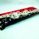 Fused glass candleholder