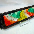 Fused glass candleholders