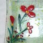 Fused glass plate
