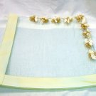 Fused glass plate