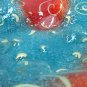 Fused glass bubble bowl