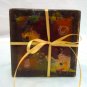 Fused glass coasters