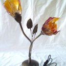 Fused glass double light
