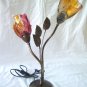 Fused glass double light