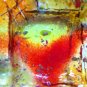 Fused glass ashtray