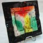 Fused glass ashtray