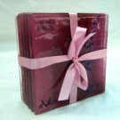 Fused glass coasters