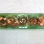 Fused glass candleholder