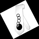 Ball & Chain. Mens Tie, Groom Tie, Bachelor tie for Bachelor/Bachelorette Party or Wedding.