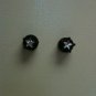 Lot 2 HANDMADE Acrylic Star Wood Magnets VERY STRONG !