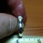 0.45ctw GENUINE White Topaz Ring SOLID 925 Sterling Silver Size 6