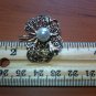 8mm Pearl Butterfly Design Dangle Earrings 925 Sterling Silver