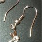 Dragonfly PETITE Dangle Earrings HANDMADE 925 Sterling Silver