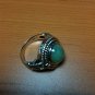 NATURAL Mint Green Chalcedony Cabochon Ring 925 Sterling Silver Size 7.5