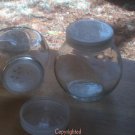 Salt & Pepper Glass Shakers Non-rust Plastic Covers
