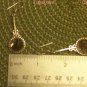 Natural Russian Astrophyllite Dangle Drop Earrings .925 Sterling Silver