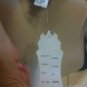 Rayon Blue & White Tye Died Sleeveless Maxi Dress Plus Size 3x XXX J-Gee Brand