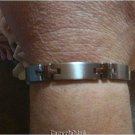 Titanium Men's Bracelet Length 8.5 inch, 8.5