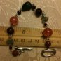 Multi Natural Gemstone Bracelet Length 7.5 inch .925 Sterling Silver