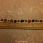 Multi Natural Gemstone Bracelet Length 7.5 inch .925 Sterling Silver