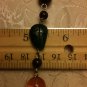 Multi Natural Gemstone Bracelet Length 7.5 inch .925 Sterling Silver