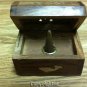 Hinged Box Incense Burner with Incense Cones Whale Motif Font & Back SHIPS FREE!