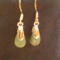 Natural Amazonite Dangle Drop PETITE Earrings .925 Sterling Silver "Handmade"