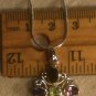 Peridot Garnet Amethyst Citrine Blue Topaz Sliding Pendant .925 Sterling Silver