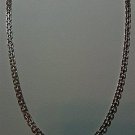 9.49 Grams Italian .925 Sterling Silver Necklace Width 4mm - Length 18" NEW