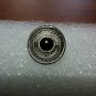 .925 Sterling Silver Black Round Natural Onyx Ring Ornate Design Size 6.5 NWOT