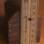 Hinged Box Incense Burner with Incense Cones Rhino Motif Font & Back SHIPS FREE!