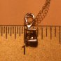 Natural Ruby Solitaire Split Bale Petite Sliding Pendant & Necklace 925 Sterling