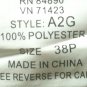 Plus Size 38P Sara Morgan Womens Pull-On Slacks Pants Sage Green 100% Polyester