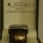 Quartz Marco Max Ladies Brown Cuff Watch NEEDS Replacement Battery