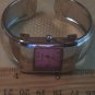 Marco Max Cuff Watch Quartz Ladies Silver Tone NEEDS Replacement Battery