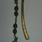 Bookmark Dangling Jasper Beads & Dragon Silver & Bronze Tone Findings "Handmade"