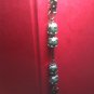 Bookmark Dangling Jasper Beads & Dragon Silver & Bronze Tone Findings "Handmade"