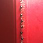 SilverTone MINI Bookmark Small Black Beaded Chain Our Lady of Guadalupe Handmade