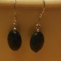 Natural Lapis Dangle Drop Earrings .925 Sterling Silver (NOT PLATED) Handmade