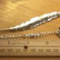 SilverTone LARGE 4.5" Leaf Bookmark Dangling Harley HD Charm ON SALE WAS $11.25