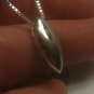 925 Sterling Silver Diamond Solitaire Sliding Pendant with Necklace & Extender