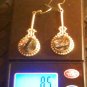 Natural Russian Astrophyllite Dangle Drop Earrings .925 Sterling WAS $39 NOW $26
