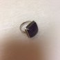 Large Natural Amethyst Cabochon Ring 925 Sterling Silver Sz 5.5 Was $72 NOW $49