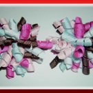 Ice Cream Delight Theme Mini Korker Hair Bows
