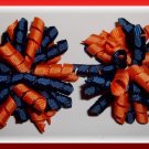 Gator Theme Micro Mini Small Korker Hair Bow Set