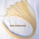 Blonde- 12" Human Hair Clip In Extensions for Highlight(5pcs)