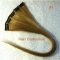 18"＃6（L.Brown) Human Hair Clip on in Extensions for Highlights(5pcs)