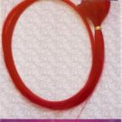 18"Red Human Hair Clip In Extensions for Highlight (2pcs)