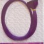 18"Purple Human Hair Clip In Extensions for Highlight (2pcs)